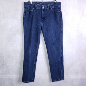 Levi's Women's 16M (33x29) Mid Rise Skinny Jeans, Medium Wash Blue Stretch Denim